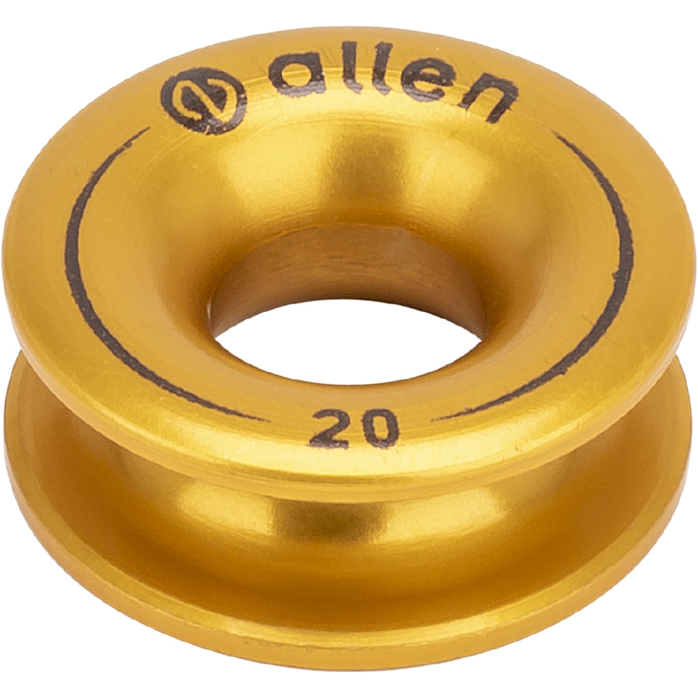 Коуш круглый из анодированного алюминия Allen Brothers A..87-20-G 20мм 400кг золотой