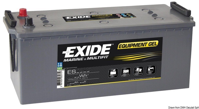 Купить Exide Gel battery 210 Ah, 12.413.08 7ft.ru в интернет магазине Семь Футов