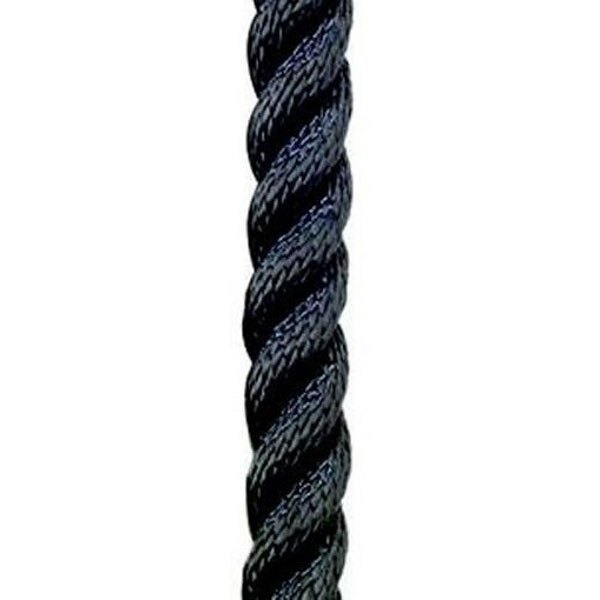 Poly ropes POL1210041720 85 m Улучшенная веревка из полиэстера Черный Black 20 mm 