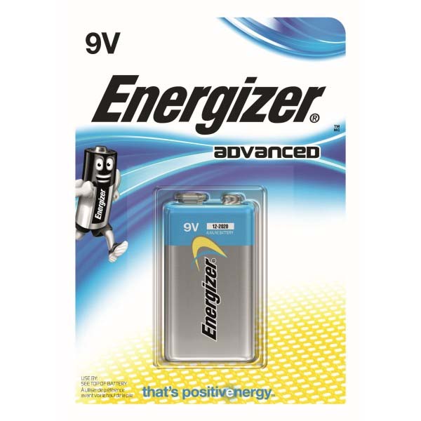 Energizer ENER6LR61B1ECO Eco Advanced 522 Голубой  Grey 9 V 