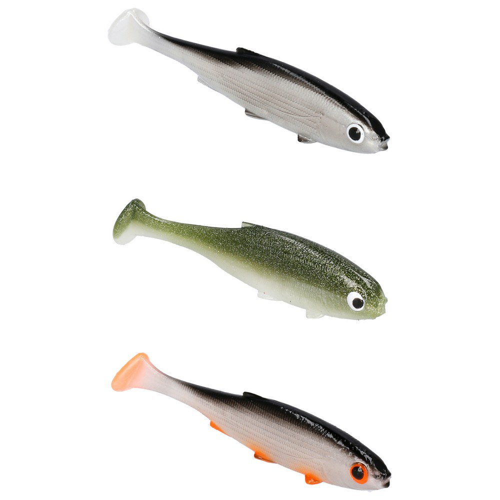 Mikado PMRFR-10-BLEAK Real Fish Мягкая Приманка 100 мм Многоцветный Bleak