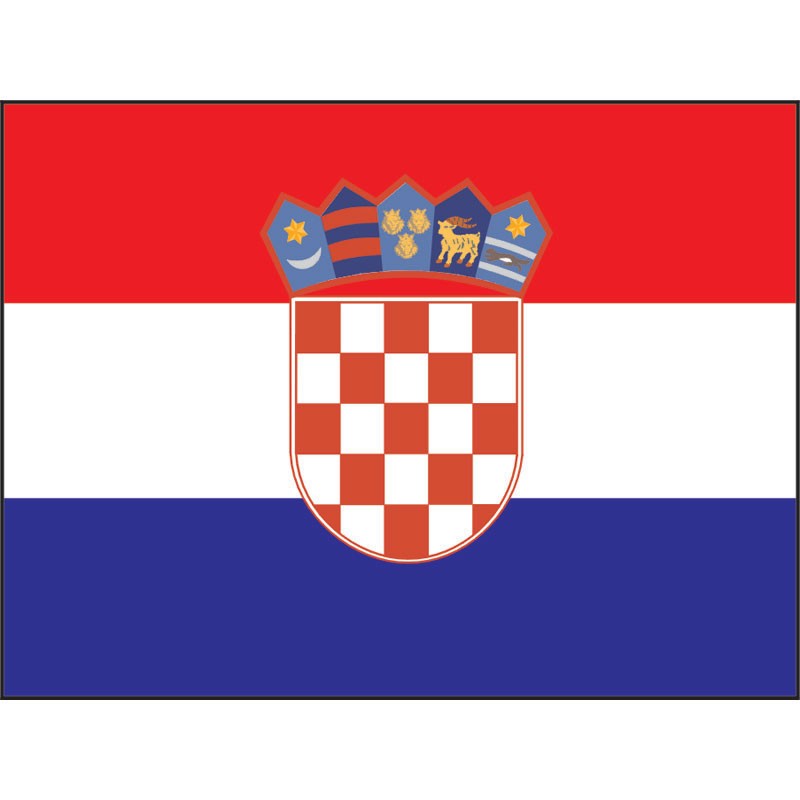 Флаг Хорватии гостевой Lalizas 10912 50 х 75 см