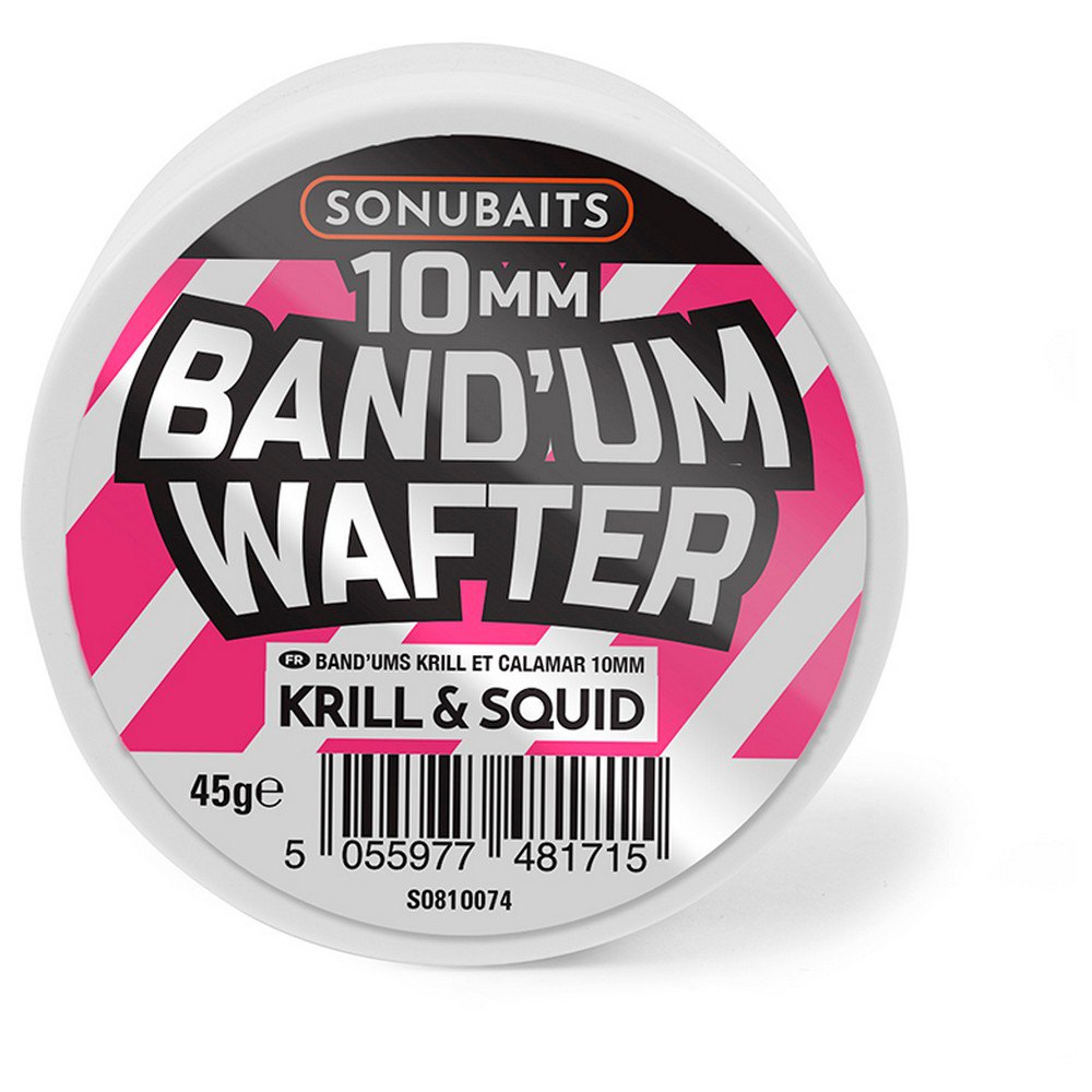 Sonubaits S1810065 Krill&Squid Банд´Ум Вафтерс 10 Mm Бесцветный Krill & Squid 6 mm