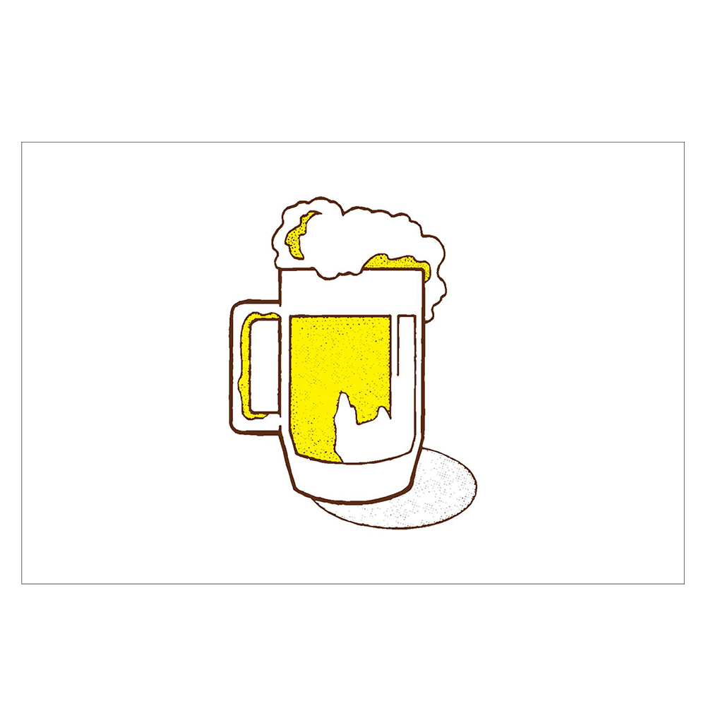 Флаг "Пьем пиво" Adria Bandiere 27B83 20х30см