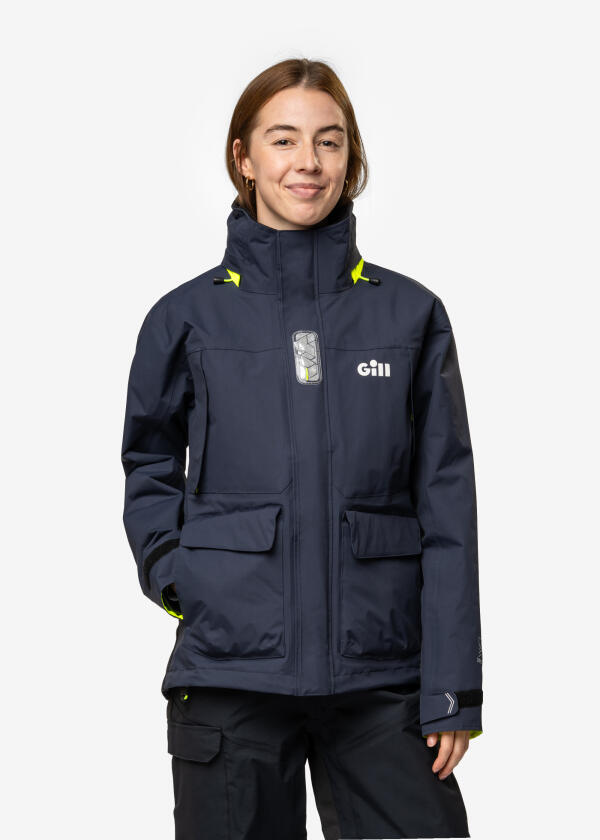 Купить GILL OS34JW-NAV06-12 Женская прибрежная куртка OS3 / темно-синий / Размер одежды: 38 7ft.ru в интернет магазине Семь Футов