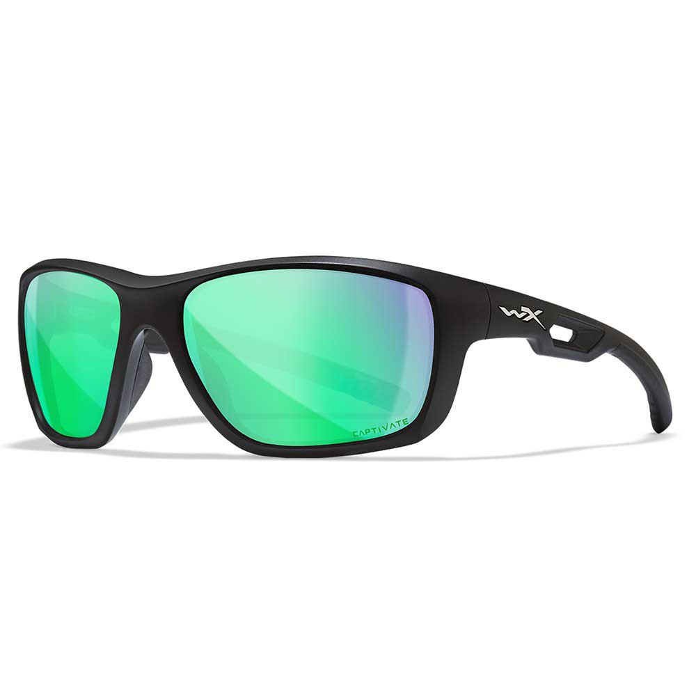 Wiley x ACASP17-UNIT поляризованные солнцезащитные очки Aspect Green Mirror / Amber / Matte Black