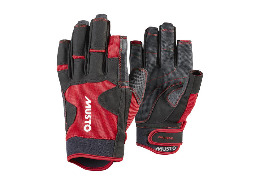 Купить MUSTO 86120_169-S Перчатки с короткими пальцами PERFORMANCE 2.0 / красный / Размер одежды: S 7ft.ru в интернет магазине Семь Футов