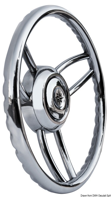 Купить Blitz steering wheel w/SS outer ring, 45.169.00 7ft.ru в интернет магазине Семь Футов