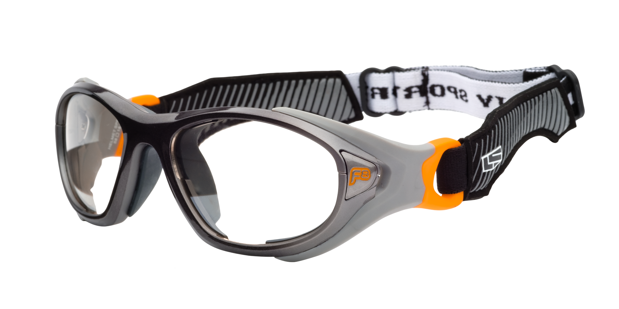 Купить Спортивные очки с диоптриями Rec Specs / Helmet Spex XL / Gunmetal Orange, hspexxlgmor5818csf 7ft.ru в интернет магазине Семь Футов