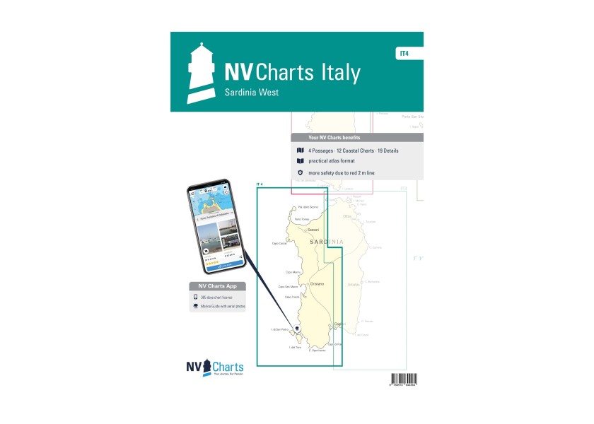 Купить NV VERLAG 9974 Атлас Италия IT4 - Западная Сардиния 7ft.ru в интернет магазине Семь Футов
