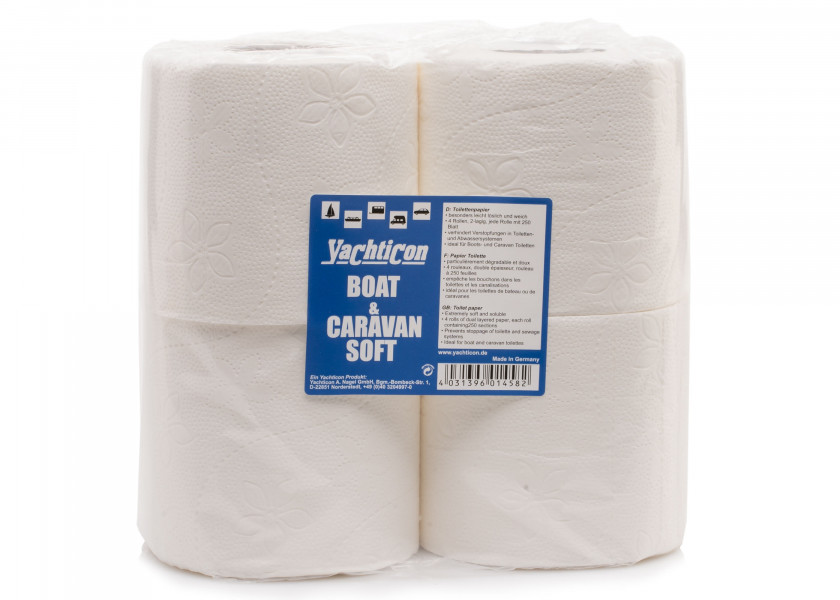 Купить YACHTICON 01458 Туалетная бумага BOAT & CARAVAN SOFT 7ft.ru в интернет магазине Семь Футов