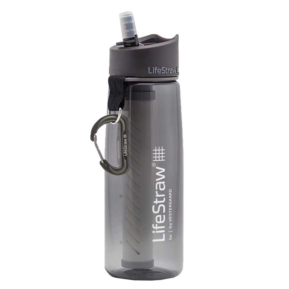 Lifestraw LLGOTR22DGWW Go 650ml Бутылка фильтра для воды Серебристый Dark Gray