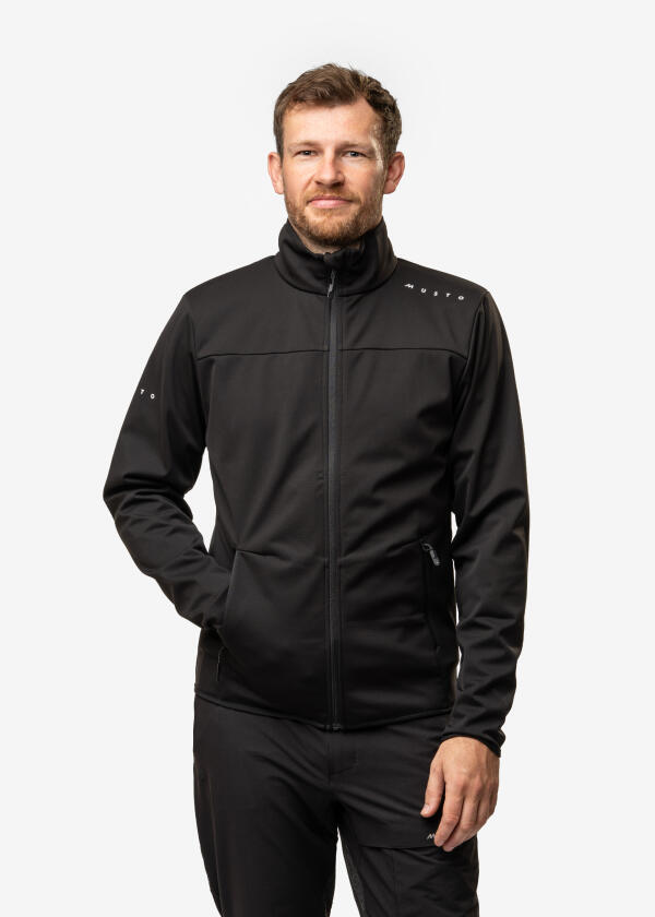 Купить MUSTO 84166_990-M Мужская куртка EVO Crew Softshell / черный / Размер одежды: М 7ft.ru в интернет магазине Семь Футов