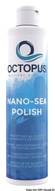 Купить Влагооталкивающий полироль Octopus Nano-Sea Polish 20 м2/л 250 мл, Osculati 65.402.01 7ft.ru в интернет магазине Семь Футов