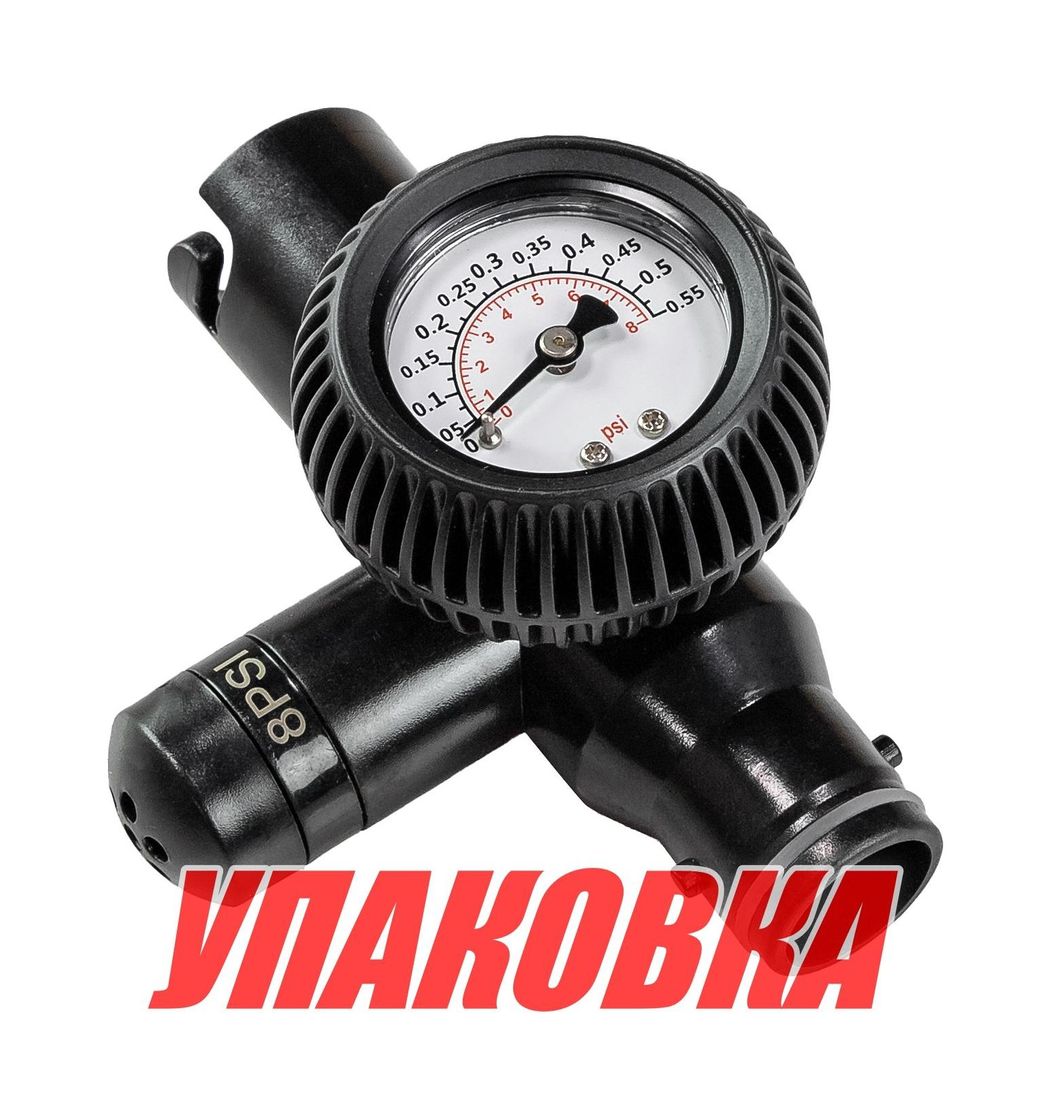 Купить Манометр насоса AP-015M 0.55Bar/8PSI, Marine Rocket (упаковка из 3 шт.) 00162726_MR_pkg_3 7ft.ru в интернет магазине Семь Футов