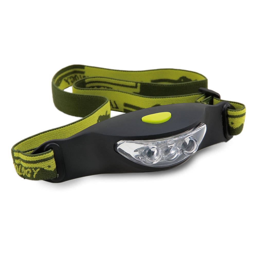 Lineaeffe 7599355 3 LED Special Headlamp Зеленый  Black / Green