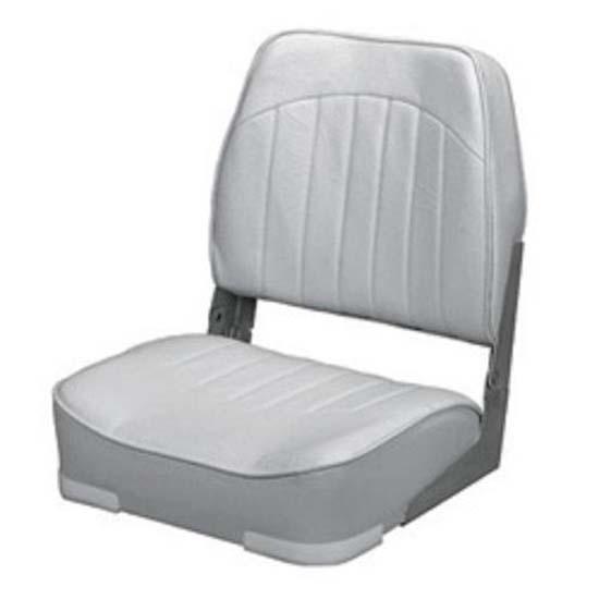 Wise seating 144-8WD734PLS717 Economy Fold Down Fishing Chair Белая  Grey