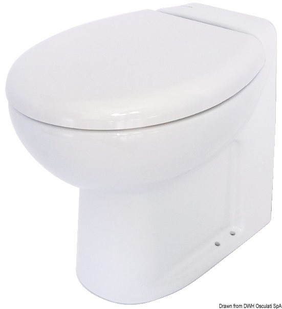 Купить Электрический туалет Tecma Silence Plus (1-е поколение) 390 x 510 x 460 мм 24 В, Osculati 50.226.01 7ft.ru в интернет магазине Семь Футов