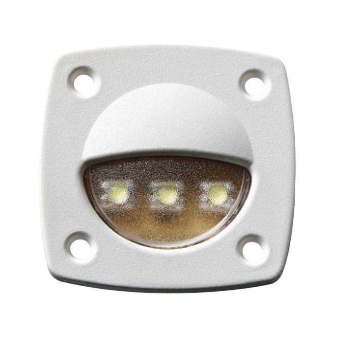Светильник для подсветки палуб и трапов светодиодный EASTERNER C91014WW 57х57мм