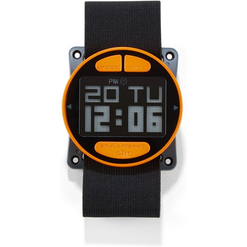 Часы наручные с таймером Gill Stealth Timer W016 многофункциональные водонепроницаемые 44х30мм