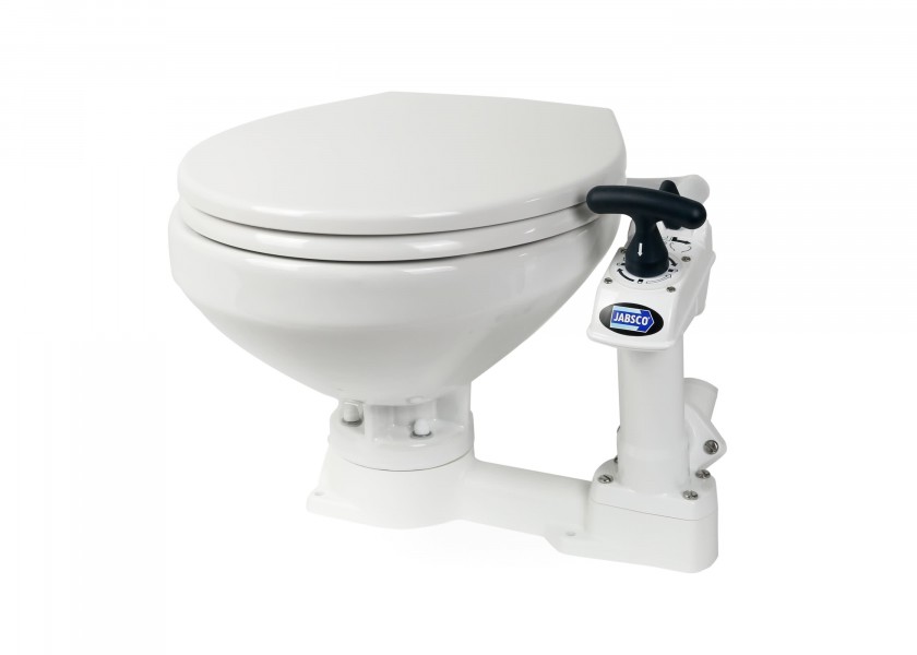 Купить JABSCO 29120-5100 Морской туалет НОВЫЙ СТИЛЬ/комфорт с плавно закрывающейся крышкой 7ft.ru в интернет магазине Семь Футов