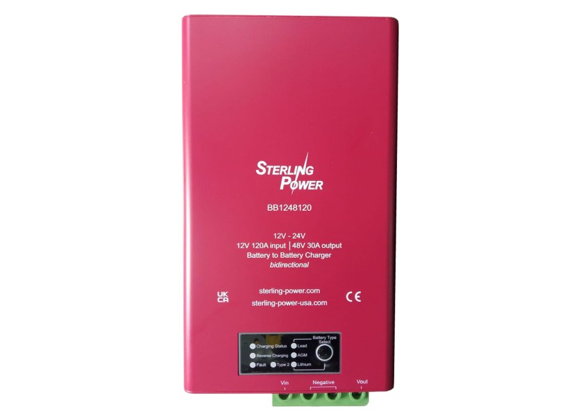Купить STERLING BB1224120 bidirektionales Batterie zu Batterie Ladegerät 12V / 24 V / 120 A 33351-bvs 7ft.ru в интернет магазине Семь Футов