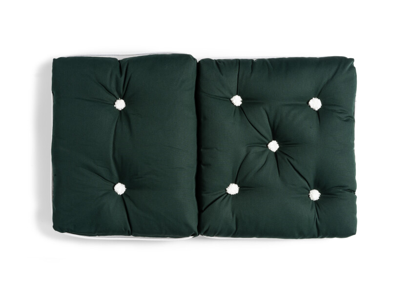 Купить Двойная подушка Kapok / темно-зеленый 57289-bvs 7ft.ru в интернет магазине Семь Футов