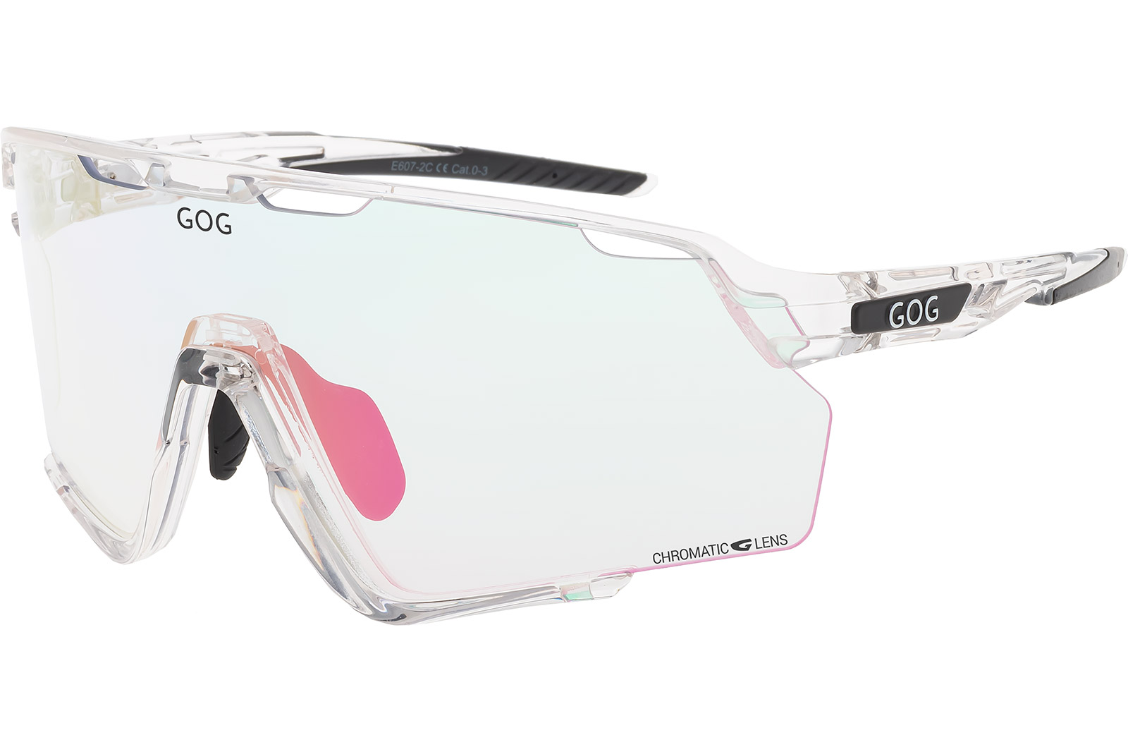 Купить Спортивные очки с диоптриями GOG Prometheus / Photochromic Pink/Black / Reflex Pink, rx-960/e607-2c 7ft.ru в интернет магазине Семь Футов