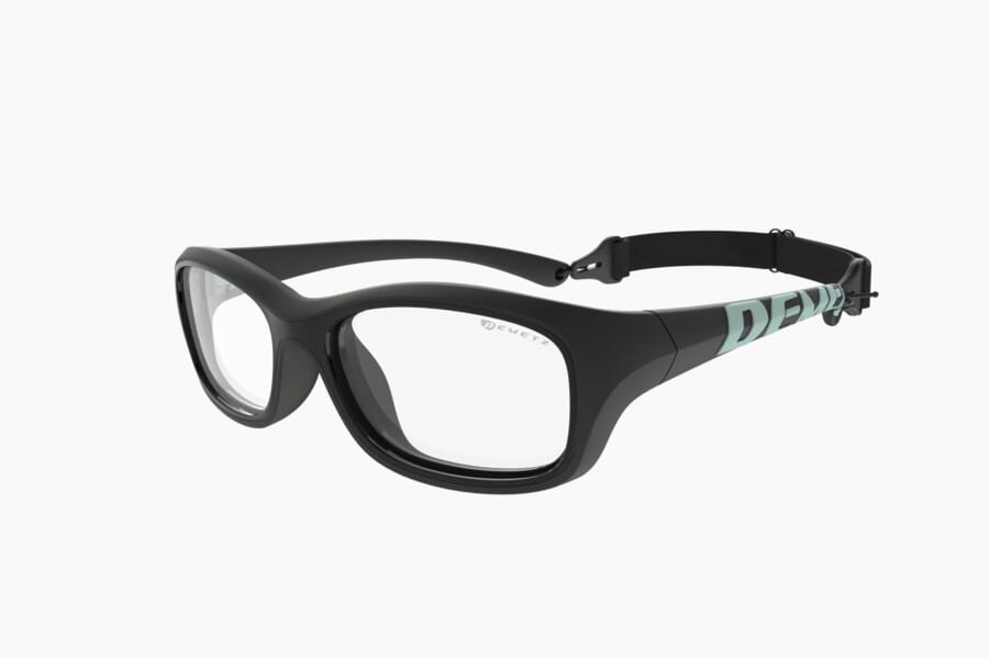 Купить Спортивные очки с диоптриями Demetz Softness R / Black / Light Mint Colorless Cat.0, softness514948 7ft.ru в интернет магазине Семь Футов