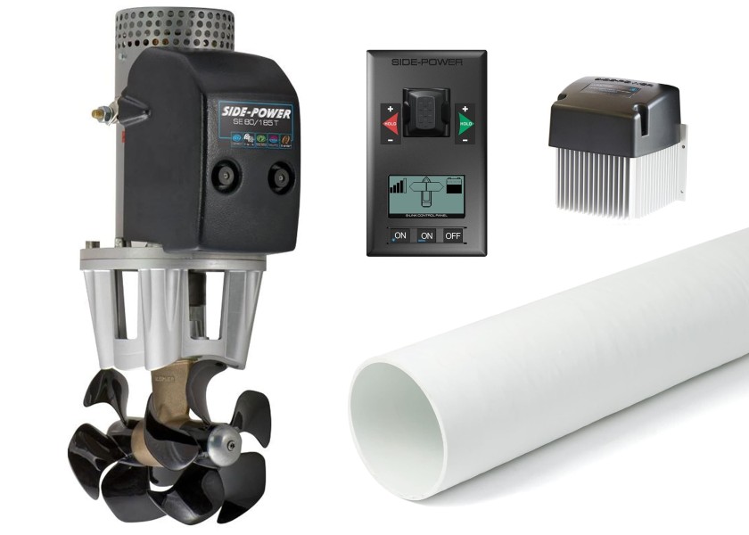 Купить SIDE-POWER Bow Thruster Set SEP80T PRO / 96 kg / 12 V / 4,4 kW / speed controlled 57775-bvs 7ft.ru в интернет магазине Семь Футов