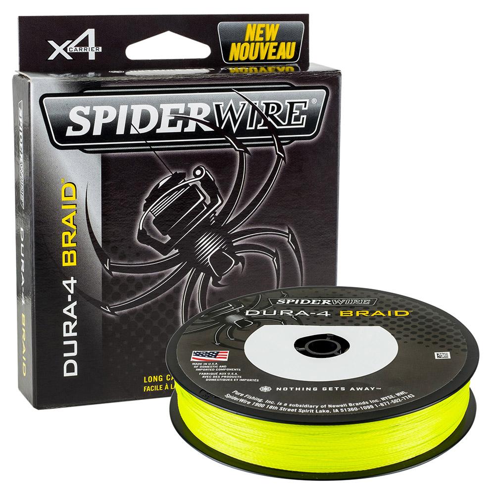 Spiderwire 1450404 Dura 4 150 M линия Желтый  Yellow 0.100 mm 