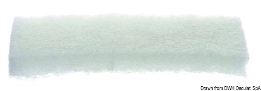 Купить Абразивная губка YACHTICON легкое воздействие 260 x 115 мм белая, Osculati 36.566.03 7ft.ru в интернет магазине Семь Футов