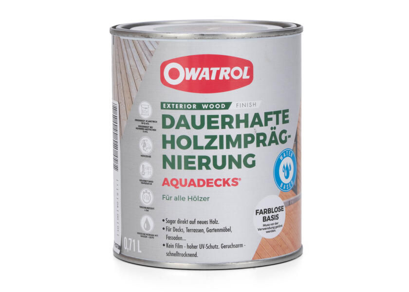 Купить OWATROL AQUADECKS Wood Impregnation 65439-bvs 7ft.ru в интернет магазине Семь Футов