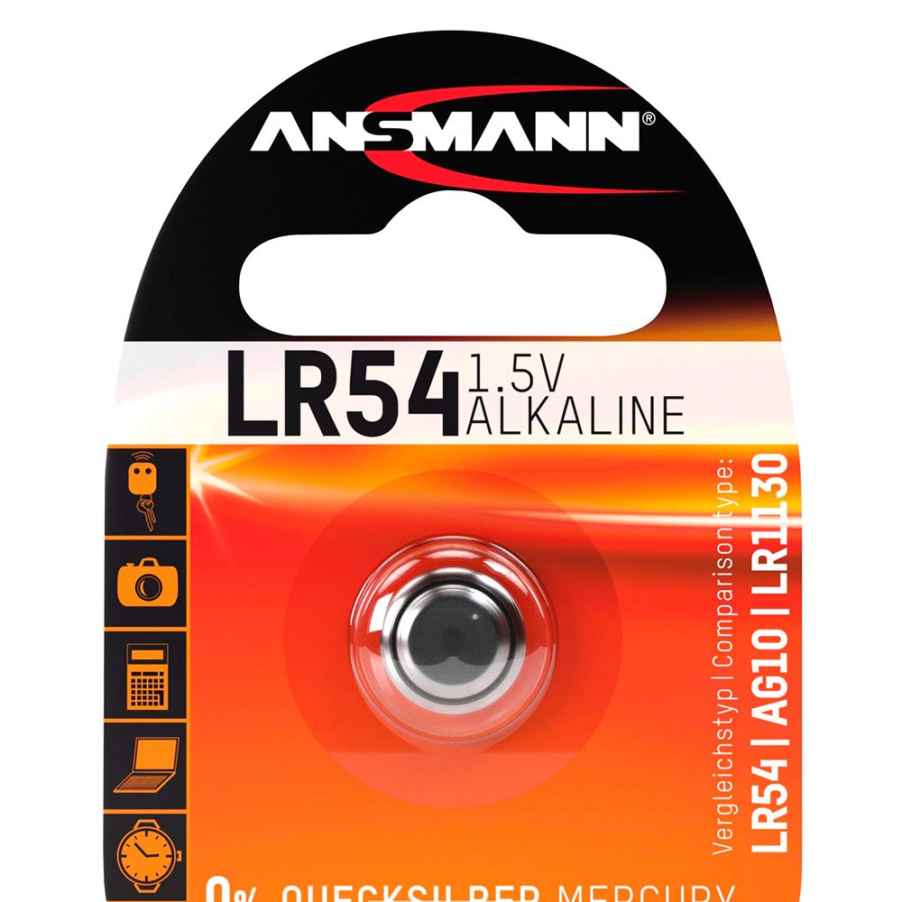 Ansmann 5015313 LR 54 Аккумуляторы Серебристый Silver