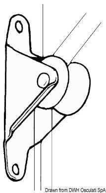 Купить SEA SURE block vertical mounting 12 mm, 55.505.00 7ft.ru в интернет магазине Семь Футов