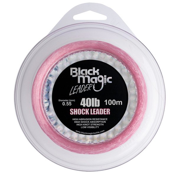 Black magic BMPSL060 Shock Leader 100 M линия Розовый Pink 0.700 mm 