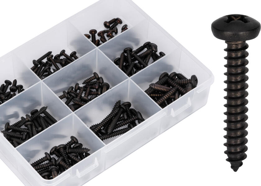 Купить V4A Tapping Screw Set / DIN7981 / fillister head / 200-piece 32068-bvs 7ft.ru в интернет магазине Семь Футов