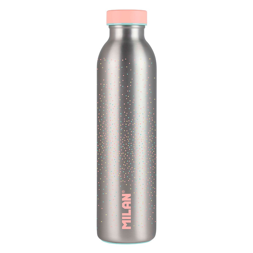 MILAN 643020SL 591ml Термальная бутылка Silver Series из нержавеющей стали Серебристый Pink