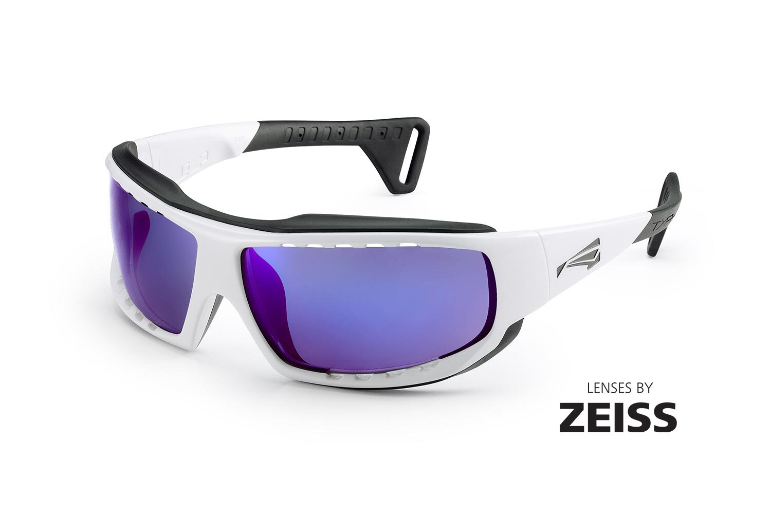 Спортивные очки LiP Typhoon / Gloss White - Black / Zeiss / PA Polarized / Pacific Blue