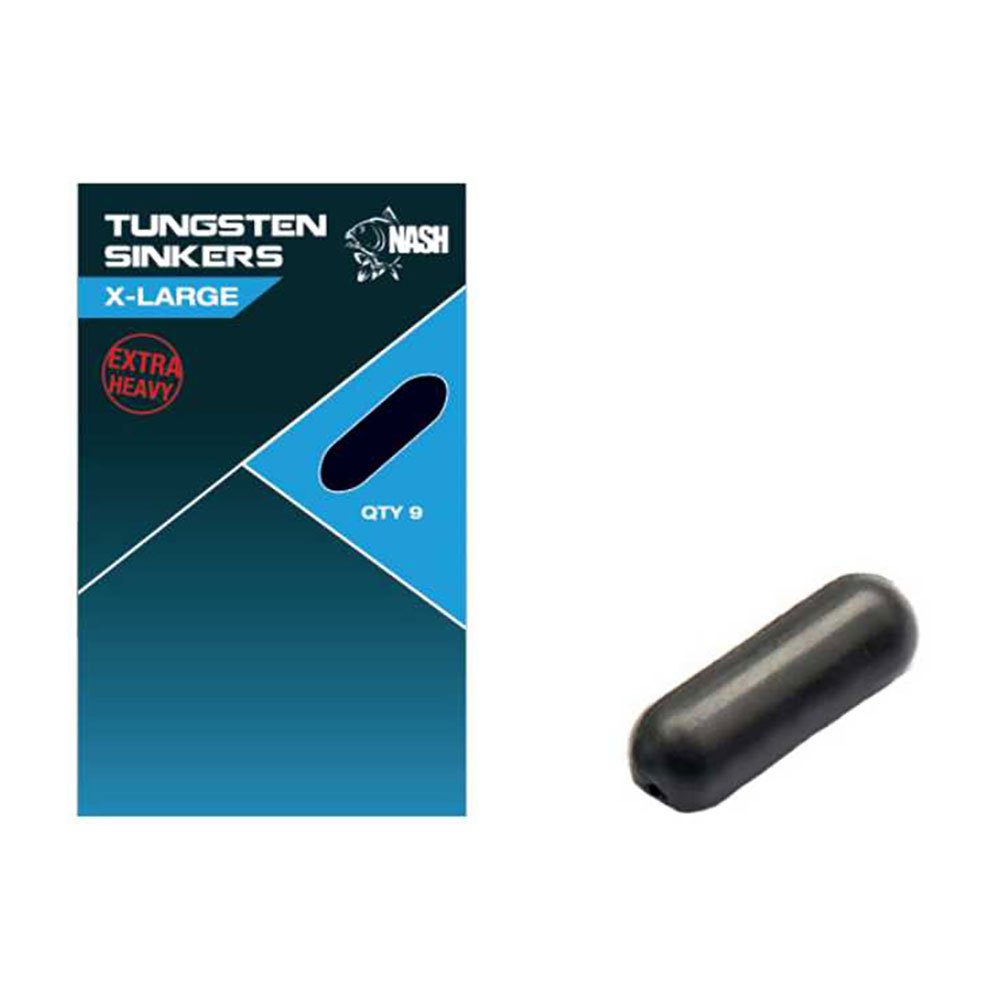 Nash T8703 Tungsten Sinkers Вставлять Черный  Black XL 