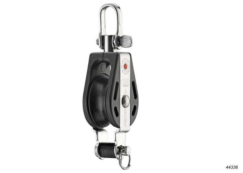 Купить SPRENGER S Block with Becket and Swivel / 8 mm / ball bearing 44336-bvs 7ft.ru в интернет магазине Семь Футов