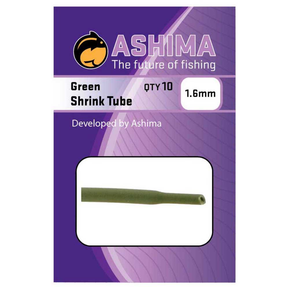 Ashima fishing ASSGR12 Термоусадочные Трубки Green 1.2 mm