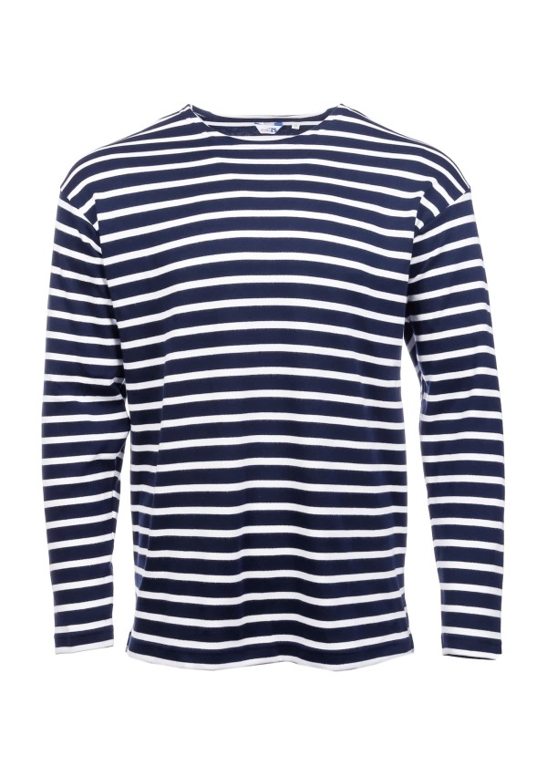 Купить Мужская рубашка Бретон / сине-белый / Размер одежды: 58 7ft.ru в интернет магазине Семь Футов