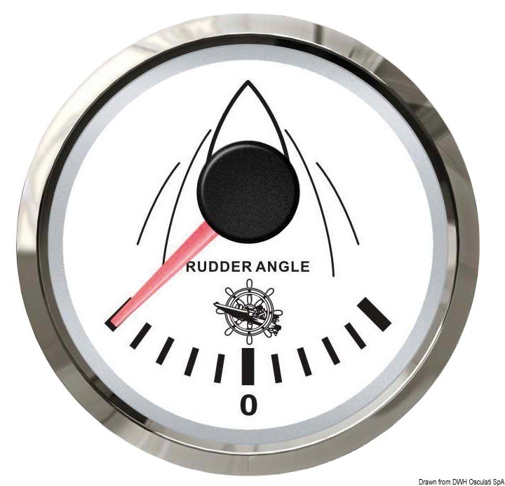 Купить Rudder angle indicator white/glossy, 27.322.17 7ft.ru в интернет магазине Семь Футов