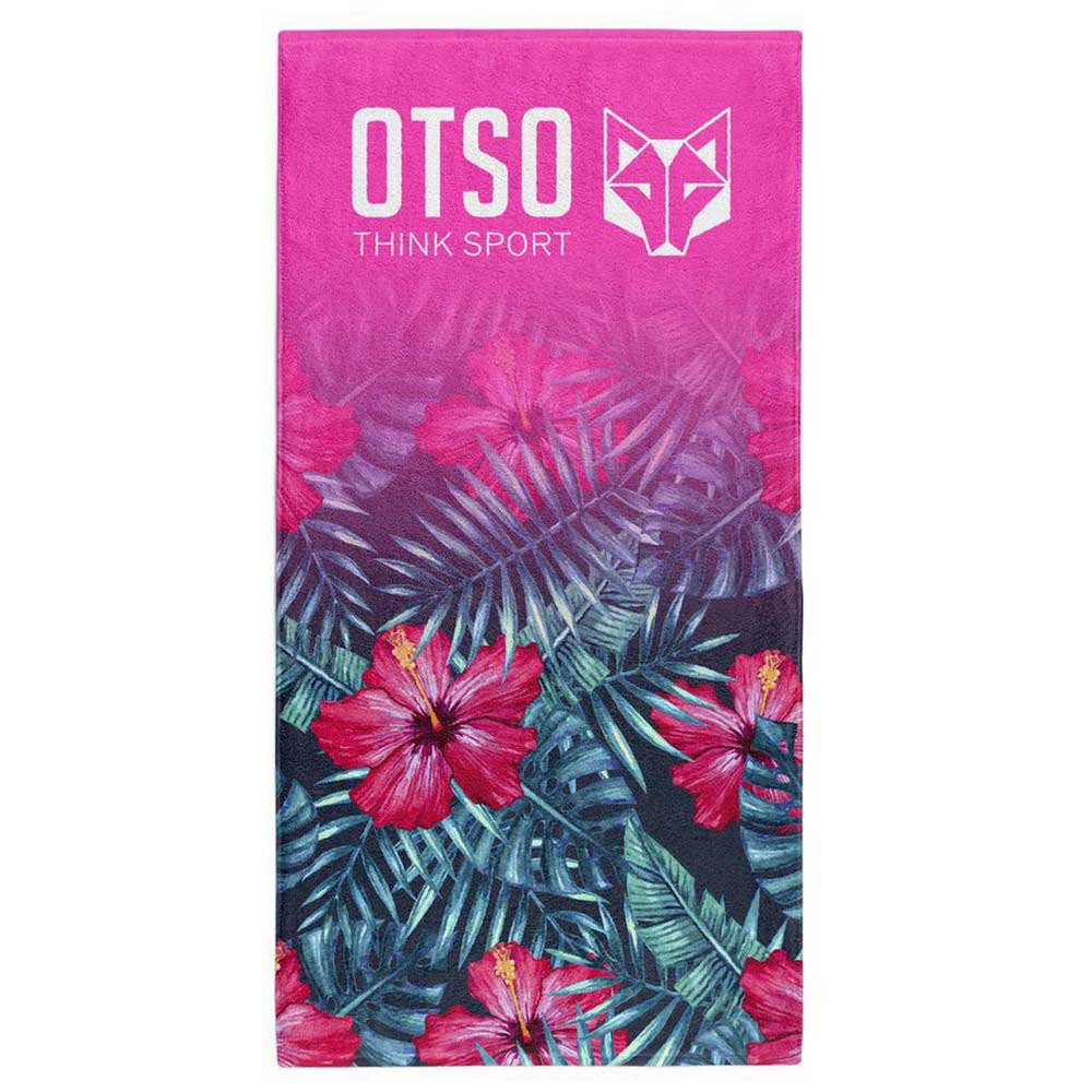 Otso T15075-TROPICAL20 Полотенце из микрофибры Розовый Tropical