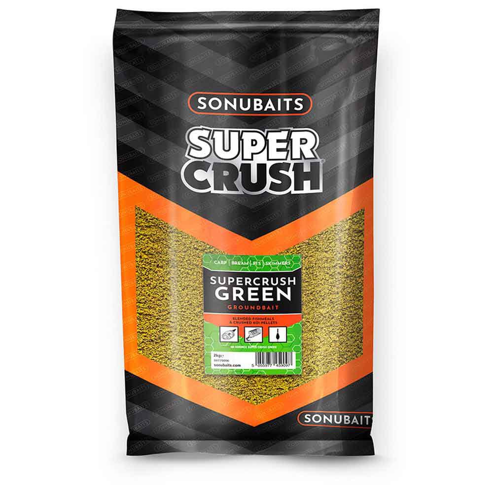 Sonubaits S1770006 Supercrush Green Прикормка 2kg Зеленый