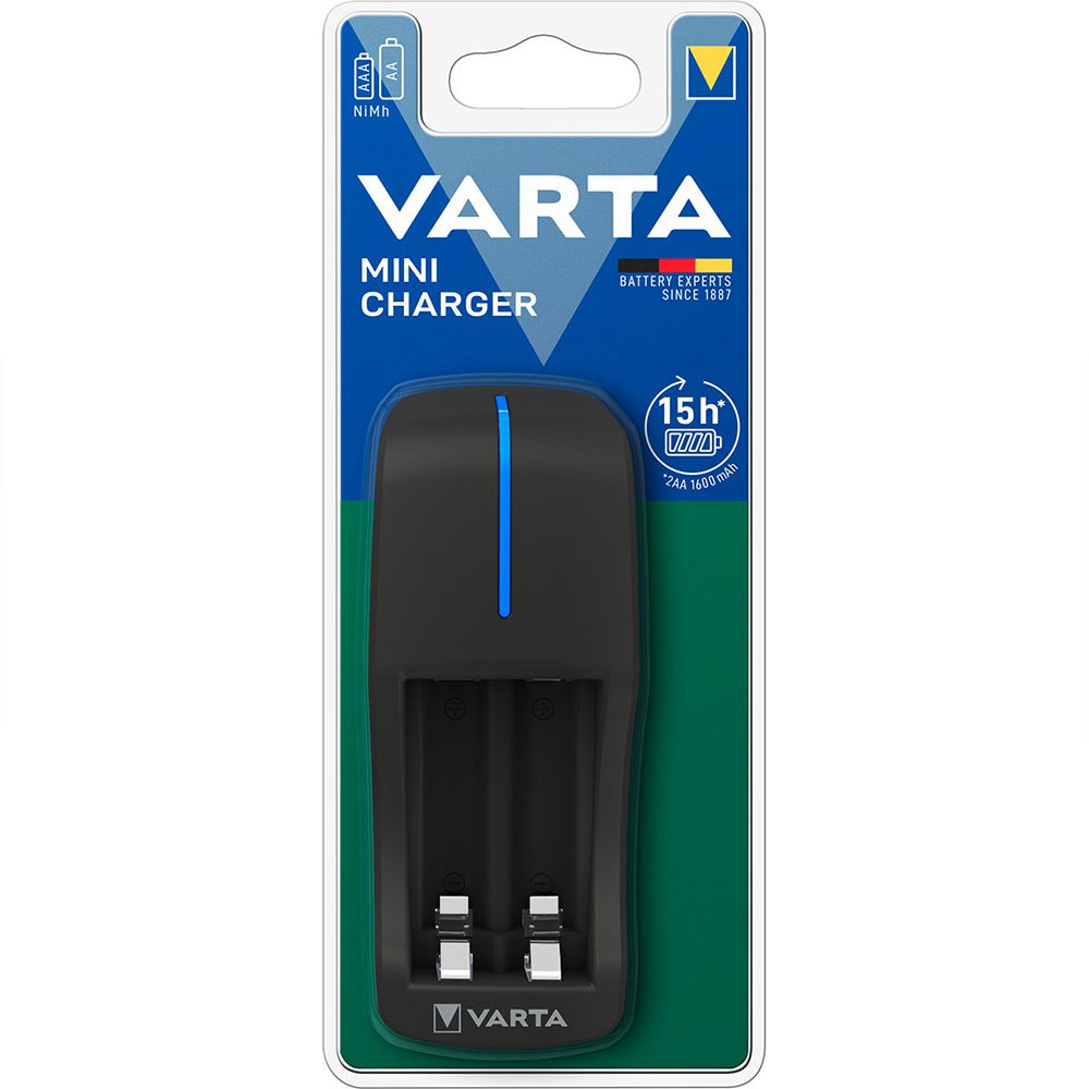 Varta 38666 AA/AAA Зарядное Устройство Для Аккумуляторов Черный Black