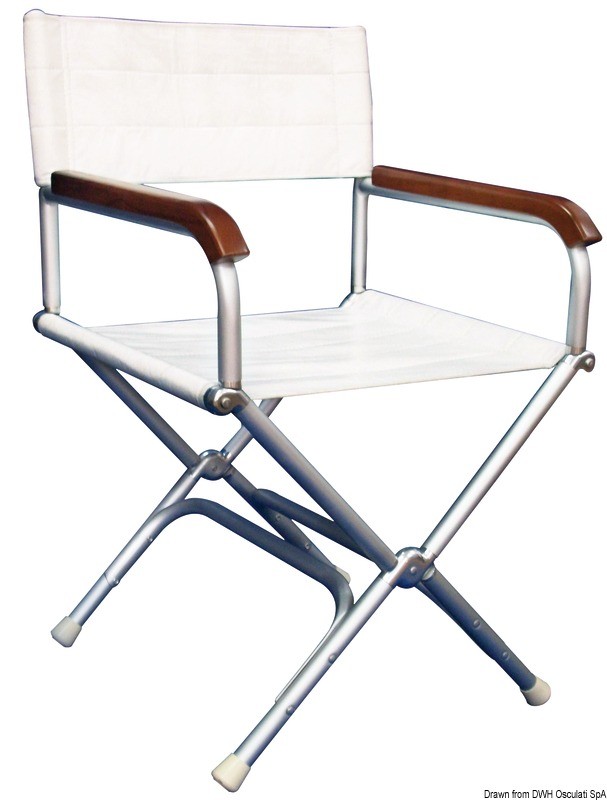 Купить Director folding chair high-resistance white vinyl, 48.353.15 7ft.ru в интернет магазине Семь Футов