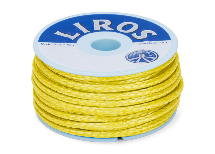 Купить LIROS D-PRO Dyneema Hollow Braid / yellow 34184-bvs 7ft.ru в интернет магазине Семь Футов