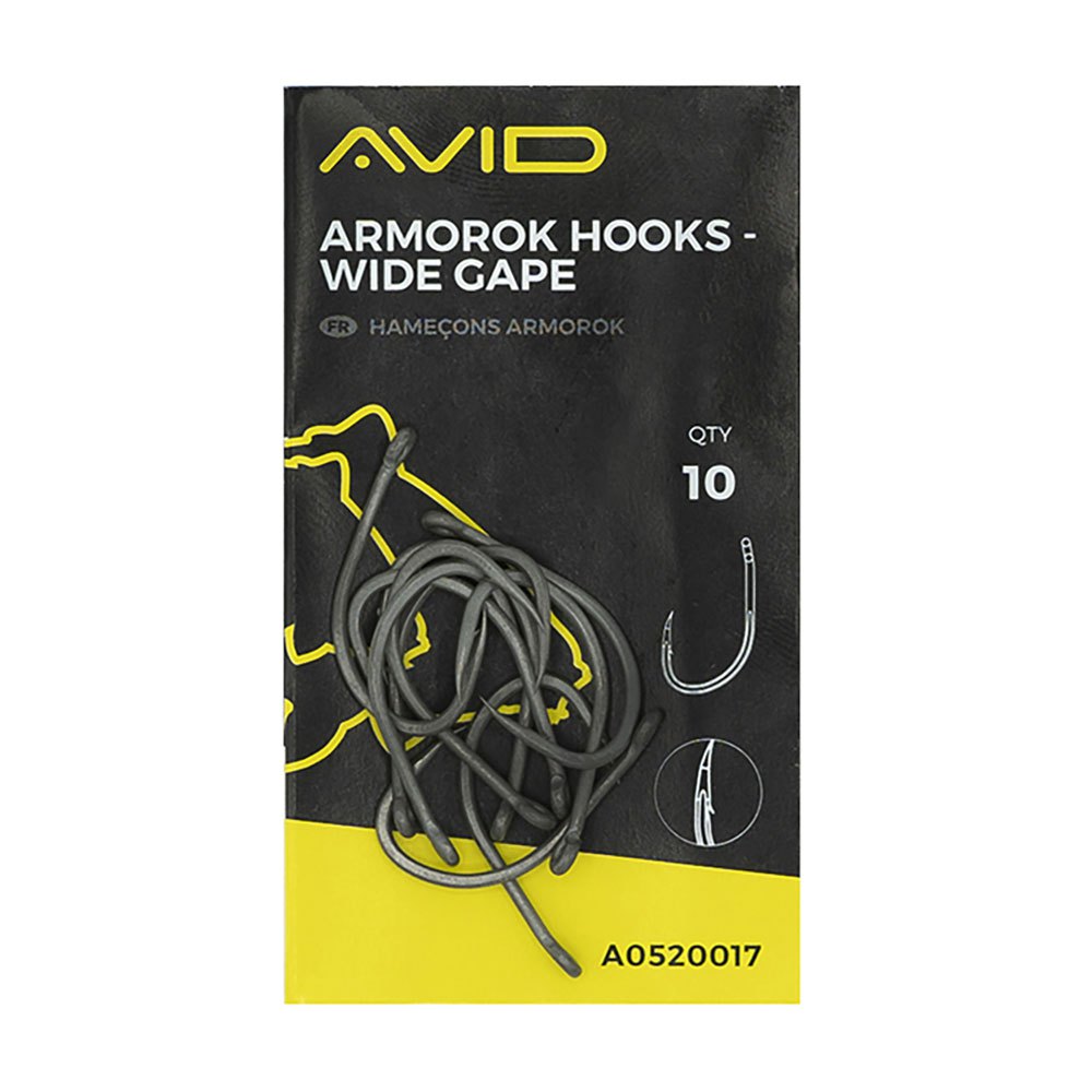 Avid carp A0520017 Armorok Wide Крюк Черный  Black Nickel 2 